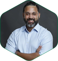 Portrait of Dr. Vishnu S. Vijayaraghavan, Orthopedist